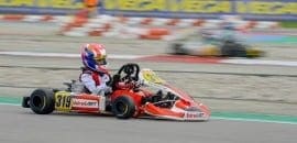 Atual campeão brasileiro de kart, Rafael Câmara inicia temporada na Europa no teste oficial do WSK