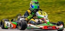 Matheus Ferreira abre sua primeira temporada completa no kartismo europeu em Adria na Champions Cup