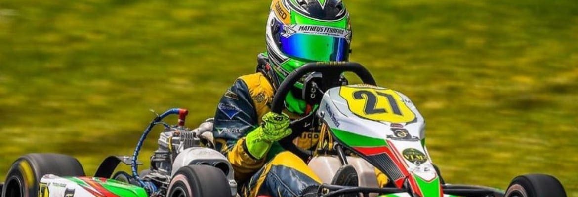 Matheus Ferreira abre sua primeira temporada completa no kartismo europeu em Adria na Champions Cup