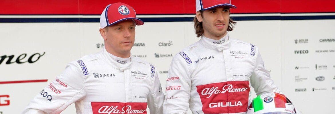 Alfa Romeo confirma Raikkonen e Giovinazzi para a F1 2021