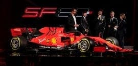GALERIA: Vermelho e preto fosco, Ferrari apresenta carro para a F1 2019, o SF90