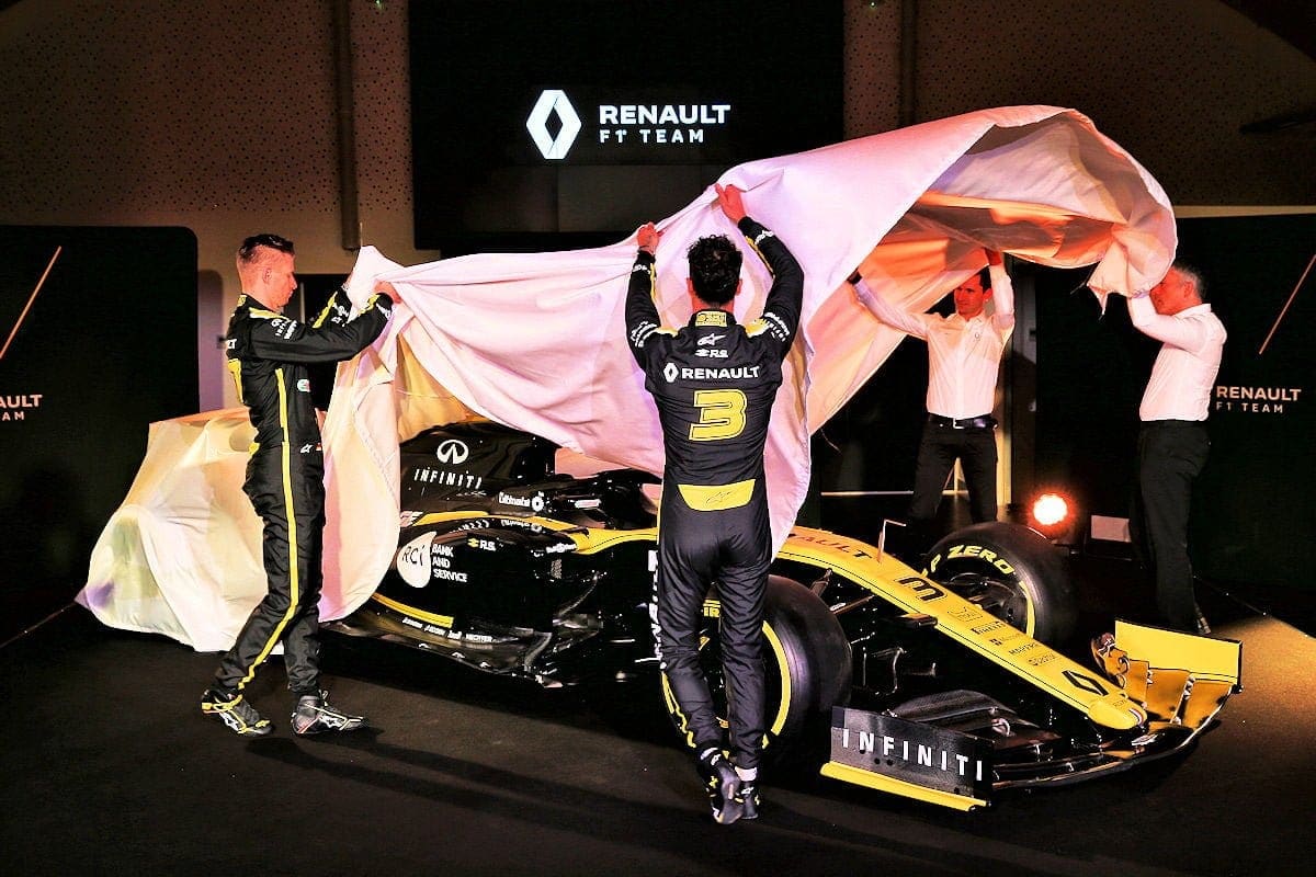 GALERIA: Imagens do Renault R.S.19 para a temporada 2019 da Fórmula 1 GALERIA: Imagens do Renault R.S.19 para a temporada 2019 da Fórmula 1