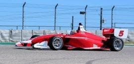 Mesmo prejudicado por quebra, Lucas Kohl valoriza aprendizado em pré-temporada da Indy Lights