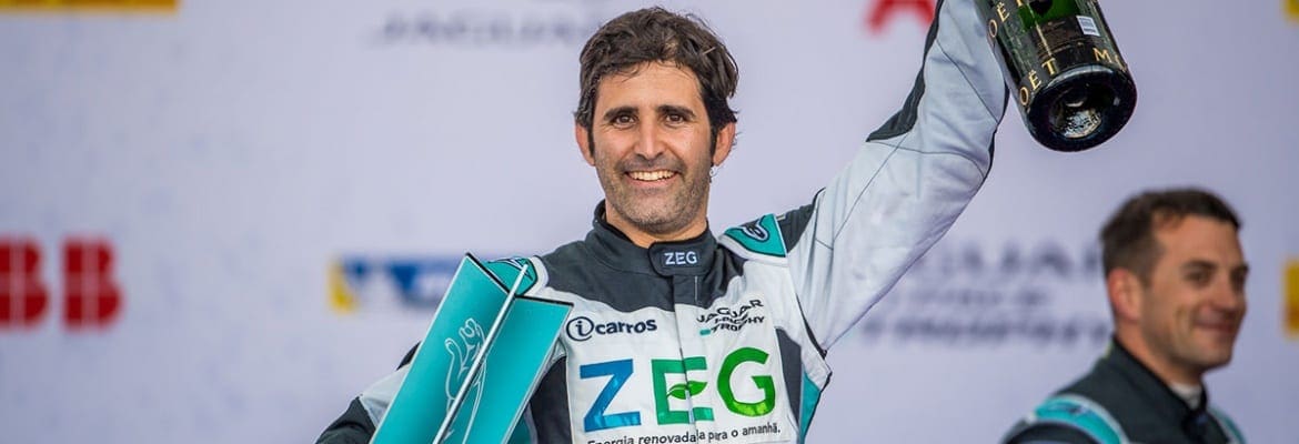 Jimenez sobe no pódio do Jaguar I-PACE eTROPHY e embola disputa pela liderança do campeonato