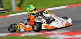 3º colocado no Troféu Academy da FIA, Gui Figueiredo estreia em nova categoria no WSK