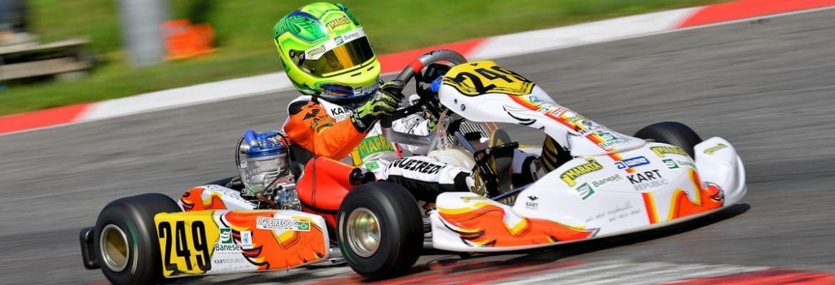 3º colocado no Troféu Academy da FIA, Gui Figueiredo estreia em nova categoria no WSK