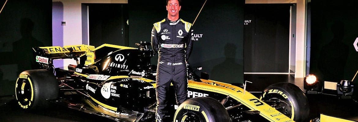 “Quero ser um catalisador de energia positiva”, diz Ricciardo no lançamento do Renault R.S.19