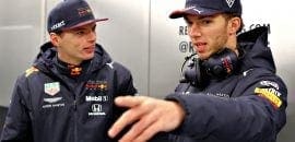 “Eu não posso dizer nada sobre Gasly”, afirmou Verstappen