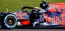 GALERIA: Imagens do Red Bull RB15 no circuito de Silverstone