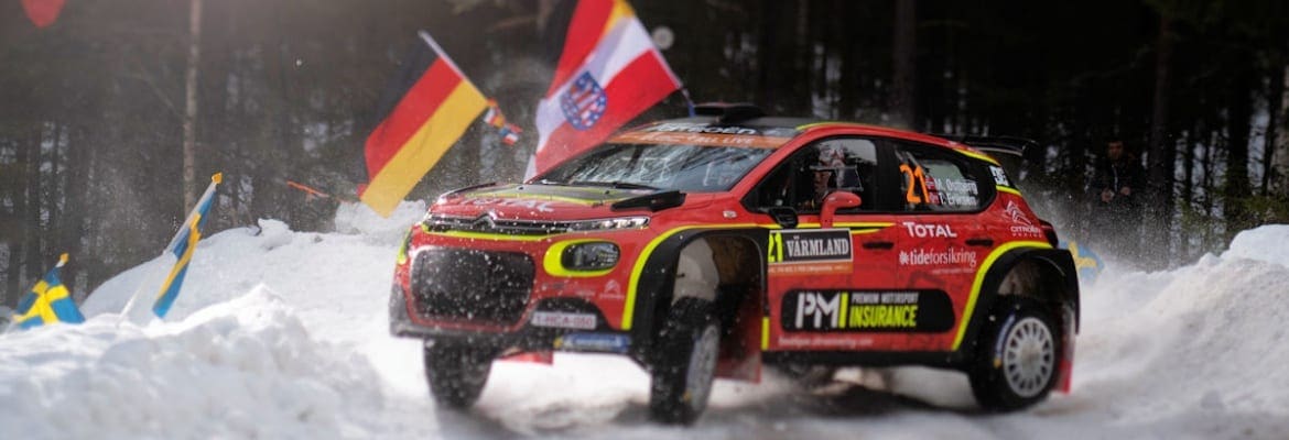 Citroen C3 R5 tem início perfeito no WRC2 Pro com vitória de Ostberg e Eriksen