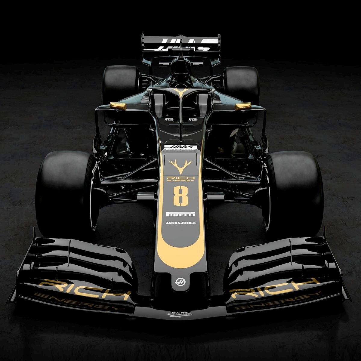 GALERIA: Veja imagens do novo carro da Haas, o VF-19