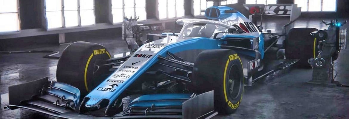VÍDEO: O azul e branco degradê da nova Williams FW42 para a F1 2019