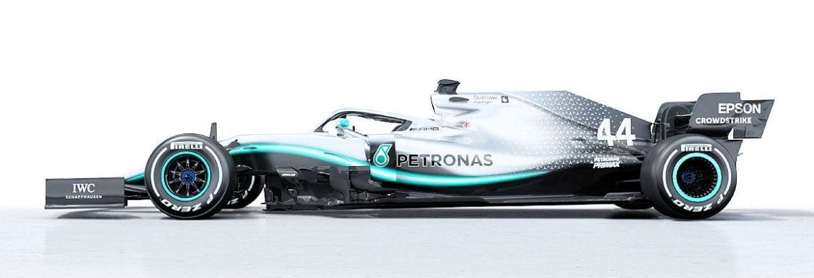 VÍDEO: Mercedes W10 e sua nova pintura para a temporada 2019 da F1