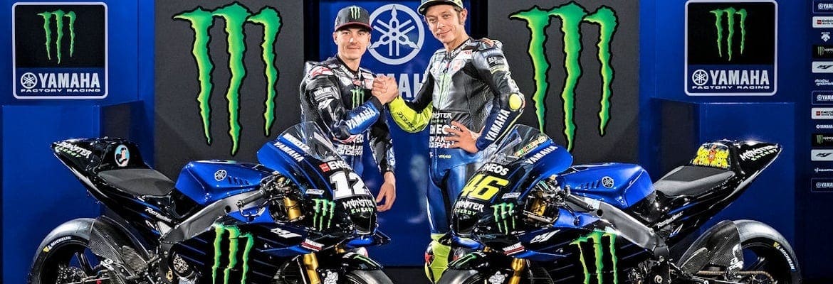 Monster Energy Yamaha apresenta degradê preto e azul para a temporada de 2019 da MotoGP