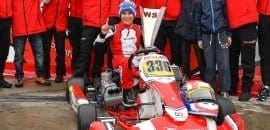 Após vitória no WSK, Rafael Câmara busca novo pódio na Europa: agora, no Winter Cup em Lonato