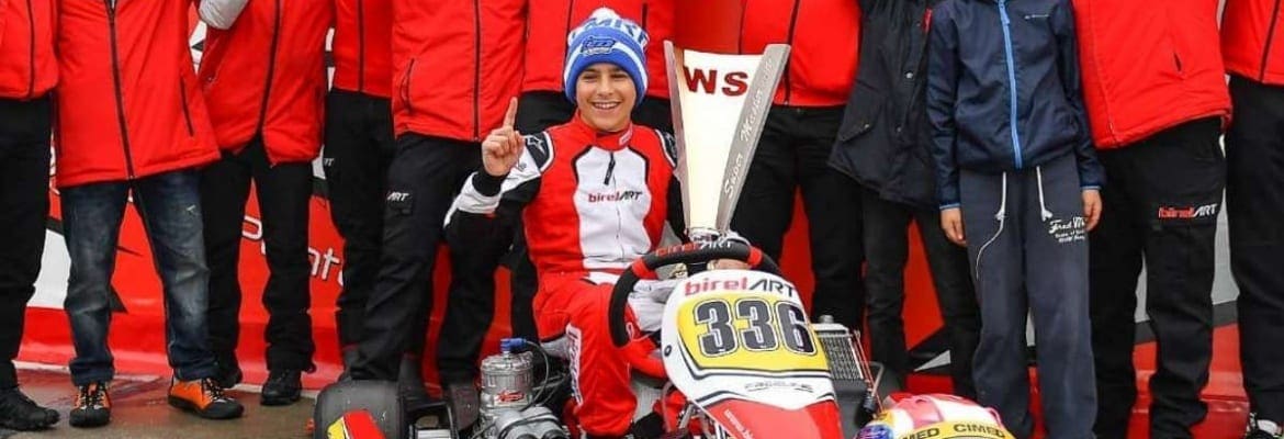 Após vitória no WSK, Rafael Câmara busca novo pódio na Europa: agora, no Winter Cup em Lonato