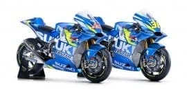 Suzuki mostra design inalterado para 2019