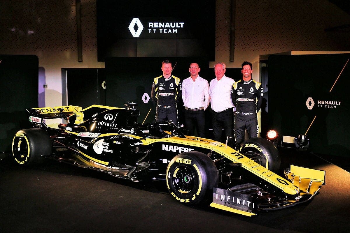 GALERIA: Imagens do Renault R.S.19 para a temporada 2019 da Fórmula 1 GALERIA: Imagens do Renault R.S.19 para a temporada 2019 da Fórmula 1