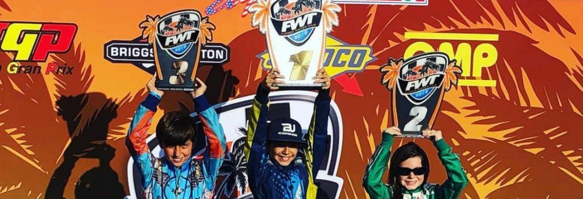 Campeão Brasileiro, Enzo Vidmontiene conquista suas primeiras vitórias no kartismo internacional