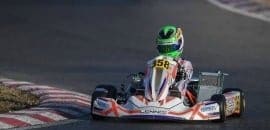 Com boa sequência de resultados, Matheus Ferreira disputa etapa final do WSK Super Master em Sarno