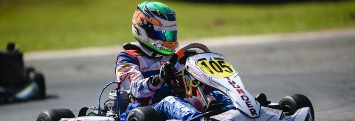 Ricardo Gracia conquista pole na abertura da Copa Interlagos de Kart e faz show de ultrapassagens