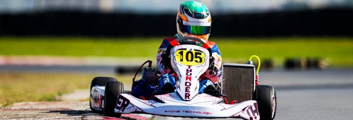 Ricardo Gracia conquista pódio na abertura do Paulista Light de kart em Interlagos