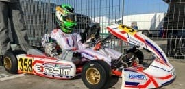 Kart: Matheus Ferreira disputa 2ª etapa do WSK entre mais de 340 pilotos na Itália