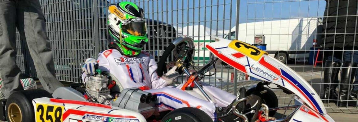 Kart: Matheus Ferreira disputa 2ª etapa do WSK entre mais de 340 pilotos na Itália