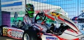 Matheus Ferreira enfrenta desafio na Copa do Mundo de Inverno no kart entre 319 pilotos na Itália