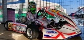 Kart: Matheus Ferreira é destaque em estreia na categoria OK Júnior do WSK na Itália