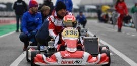 Kart: Vencedor da etapa passada, Rafael Câmara luta para manter liderança do WSK na Itália