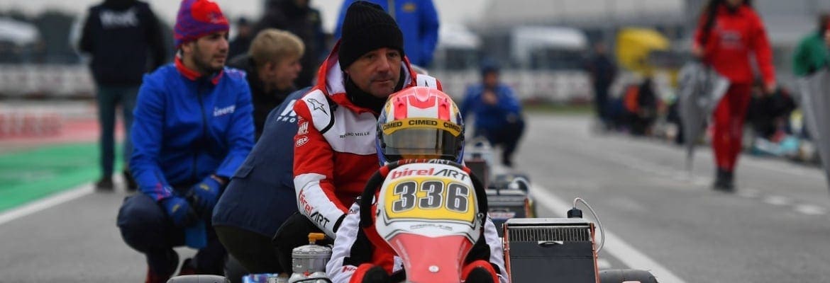Kart: Vencedor da etapa passada, Rafael Câmara luta para manter liderança do WSK na Itália