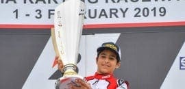 Deu Brasil na abertura do WSK, maior campeonato de kart do mundo: Rafael Câmara vence na Itália