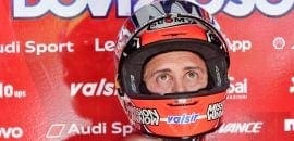 Dovizioso diz que lesão no ombro não irá atrapalhar desempenho