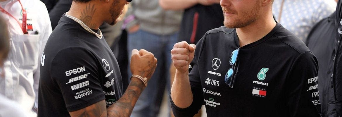 Bottas diz que ele e Hamilton estão ali para disputarem