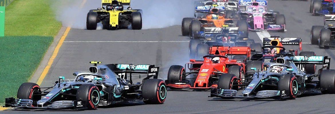 Largada GP da Austrália F1 2019