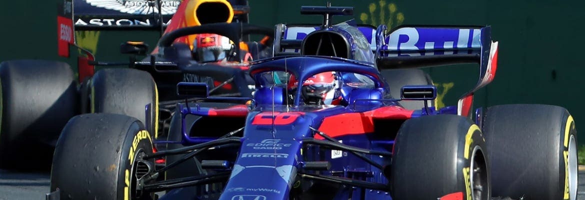 Daniil Kvyat comemora ter conseguido “segurar” Pierre Gasly durante todo o GP da Austrália