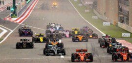 Leclerc tem problema no final e Mercedes faz nova dobradinha com Hamilton no Bahrein