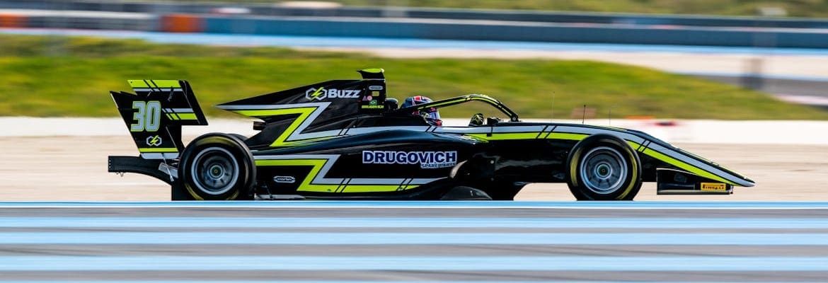 Lundgaard lidera os testes da Fórmula 3 em Paul Ricard; Drugovich o 10º e Piquet o 17º