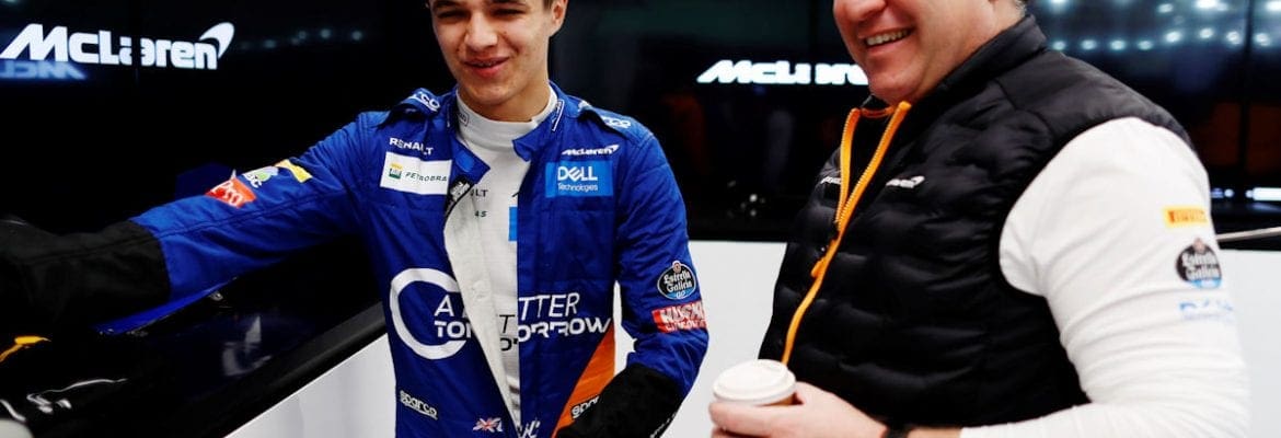 Brown elogia o “humilde e confiante” Lando Norris