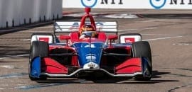 Rodada de Scott Dixon tira chance de Matheus Leist entrar no Q2 em St. Pete