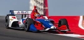 IndyCar Classic: Matheus Leist é destaque no Texas e conquista sexta fila com a Foyt