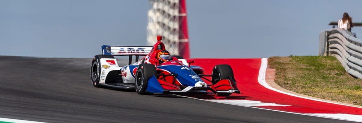 IndyCar Classic: Matheus Leist é destaque no Texas e conquista sexta fila com a Foyt