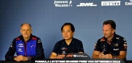 Tost, Tanabe e Horner - Red Bull, Toro Rosso, Honda