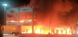 Grande incêndio destrói todo o equipamento da MotoE em Jerez