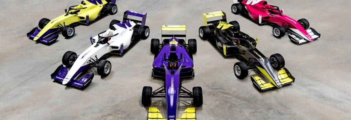 W Series revela as pinturas dos carros de 2019