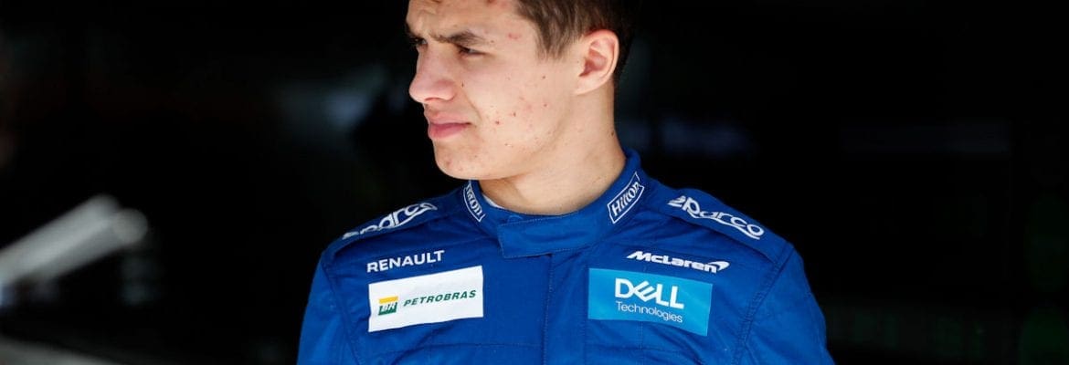 Norris está usando bota de imobilização após pequena lesão no pé