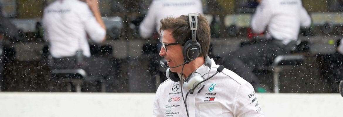 Wolff brinca: “Mesmo com grid invertido, ainda estamos na pole!”