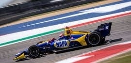 IndyCar Classic: Alexander Rossi lidera domínio da Honda no último treino no Circuito das Américas