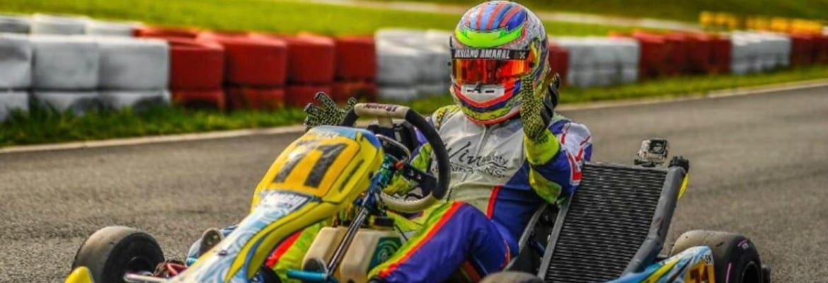 Campeão Paulista de kart em 2018, Adriano Amaral disputa o Florida Winter Tour nos EUA